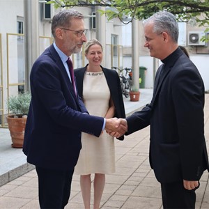 Nadbiskup Kutleša posjetio Maticu hrvatsku